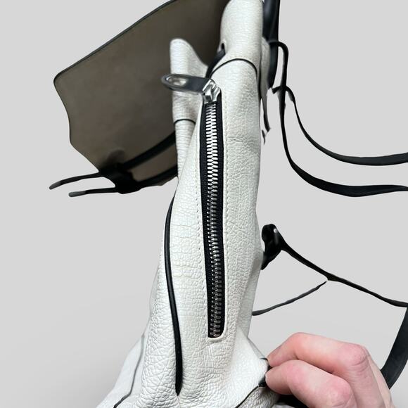 Rag & Bone White Leather Mini Backpack - Picture 12 of 13